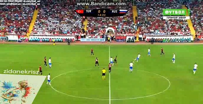 Emre Mor Fantastic Elastico Skills - Turkey vs Russia - Friendly Match - 31/08/2016