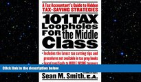 FREE PDF  101 Tax Loopholes for the Middle Class: A Tax Accountant s Guide to Hidden Tax-Saving