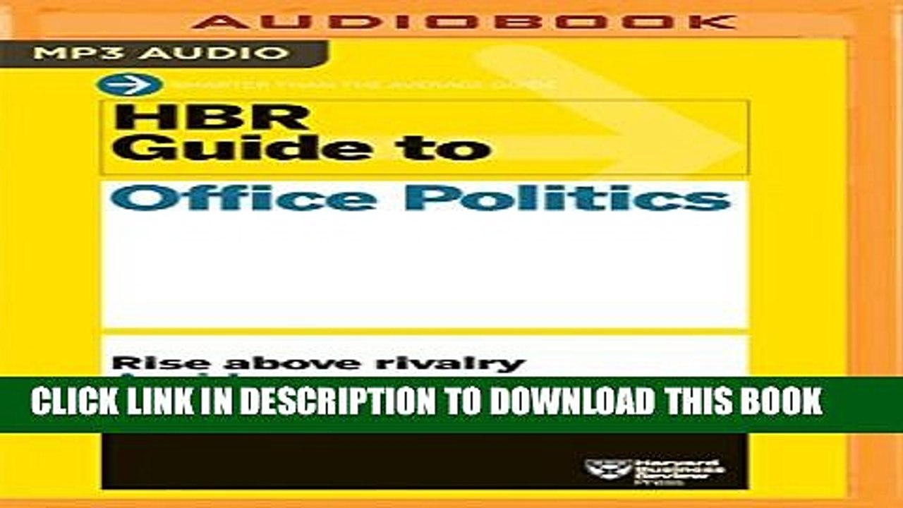 [PDF] HBR Guide to Office Politics (HBR Guide Series) Full Colection
