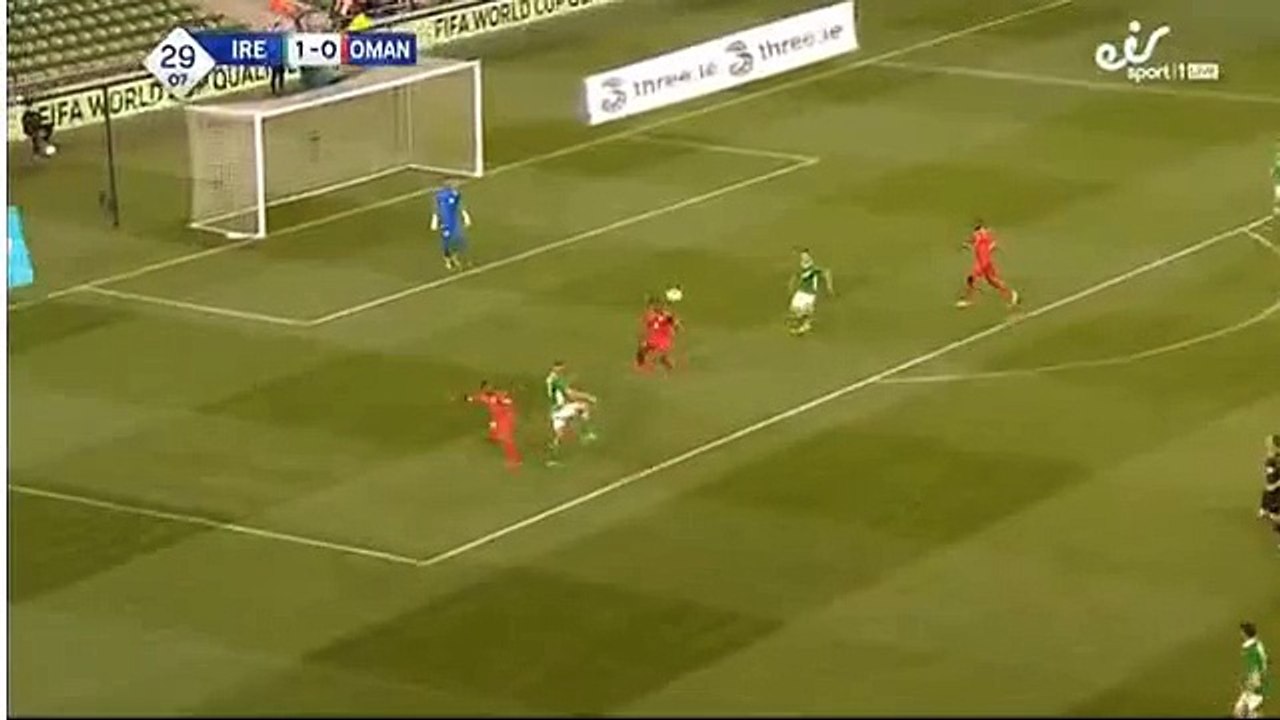 Robbie Keane Goal HD - Ireland 2-0 Oman - 31-08-2016