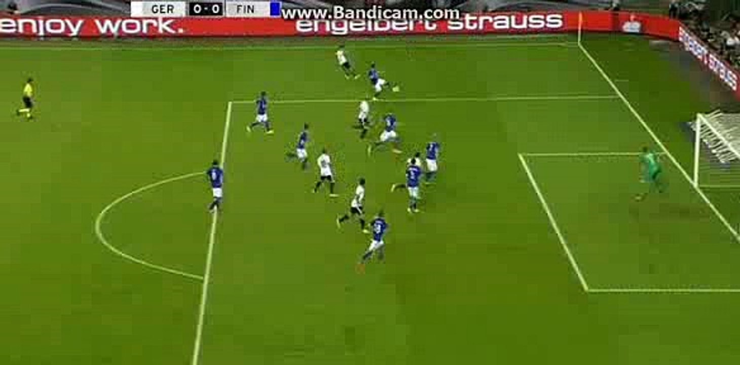 Amazing Chance For Germany Vs Finland - 31.08.2016 HD