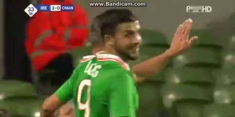 Jonathan Walters  Amazing Goal - Ireland 3-0 Oman - 31-08-2016