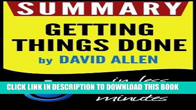 [PDF] Getting Things Done: The Art of Stress-Free Productivity (David Allen) Full Online