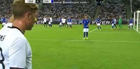 Shkodran Mustafi Amazing Chance - Germany Vs Finland - 31.08.2016 HD