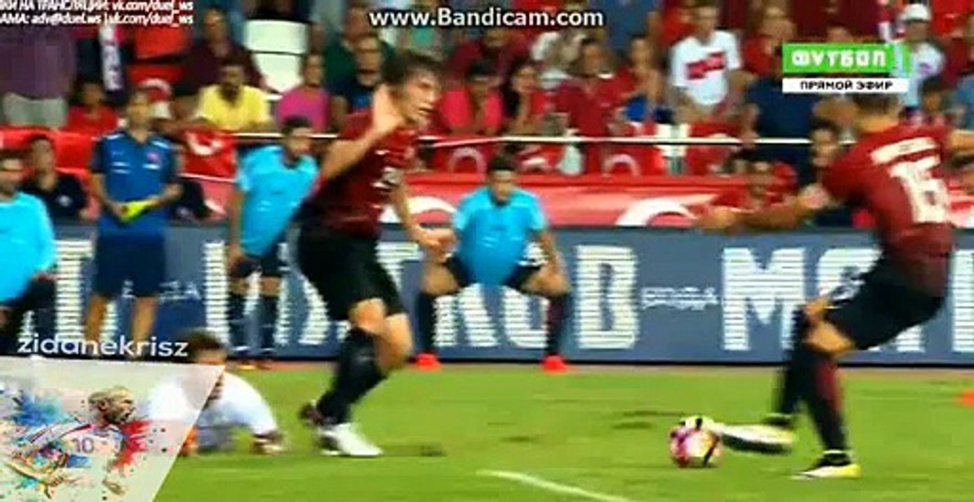 Yuri Zhirkov Volley Shoots - Turkey vs Russia - Friendly Match - 31-08-2016