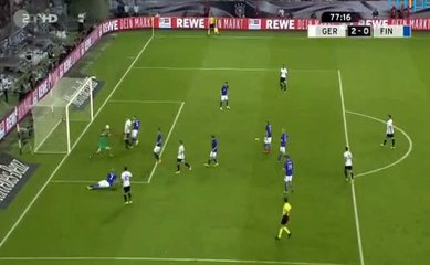 Mesut Ozil Goal HD - Germany 2-0 Finland - 31-08-2016