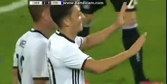 Mesut Ozil Goal - Germany 2-0 Finland - International Friendlies 31 08 2016 HD