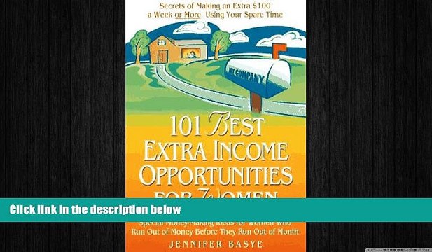 FREE DOWNLOAD 101 Best Extra-Income Opportunities for Women DOWNLOAD ONLINE