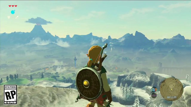 The Legend of Zelda Breath of the Wild - Explorez les environs en parapente