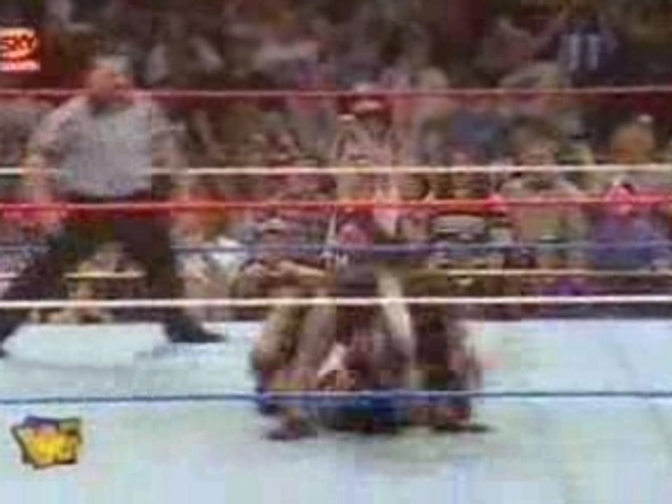 Wwf - the undertaker gives owen hart the best tombstone ever