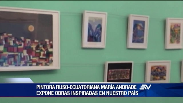 Pintora ruso-ecuatoriana aportará donativos para damnificados de 16A