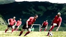 Un nouveau sport génial _ le football alpin !