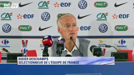 Equipe de France : Didier Deschamps compte bien "changer l'histoire" à Bari