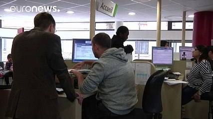 La eurozona se estanca con un 10,1% de paro y un 0,2% de inflación