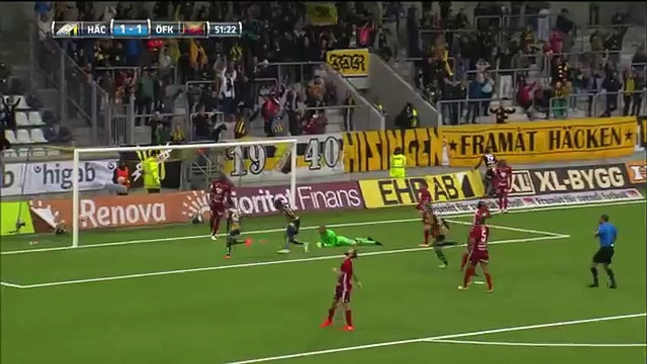 Häcken 3 - 1 Östersund