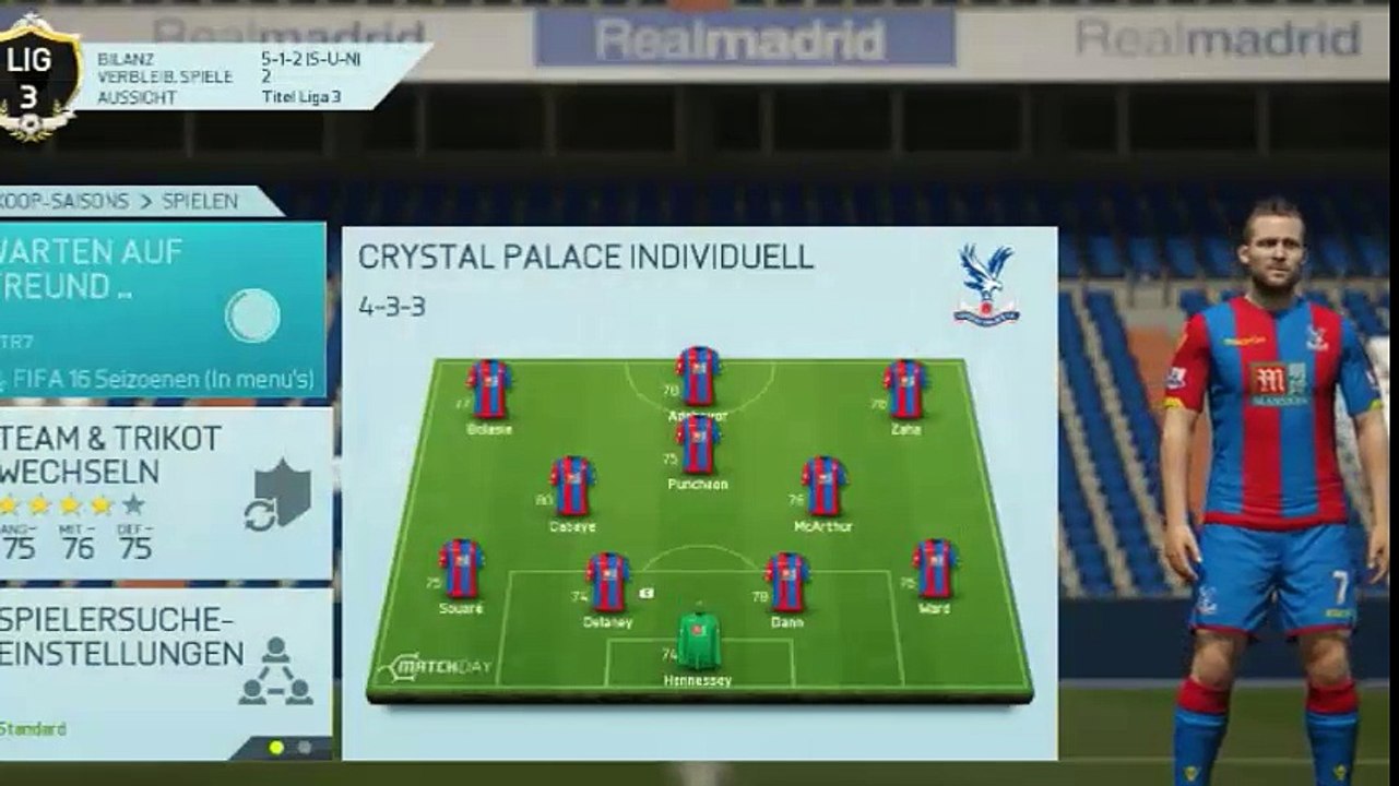 COOP Seasons #2 Crystal Palace vs Wales 2-0 (Full Match)