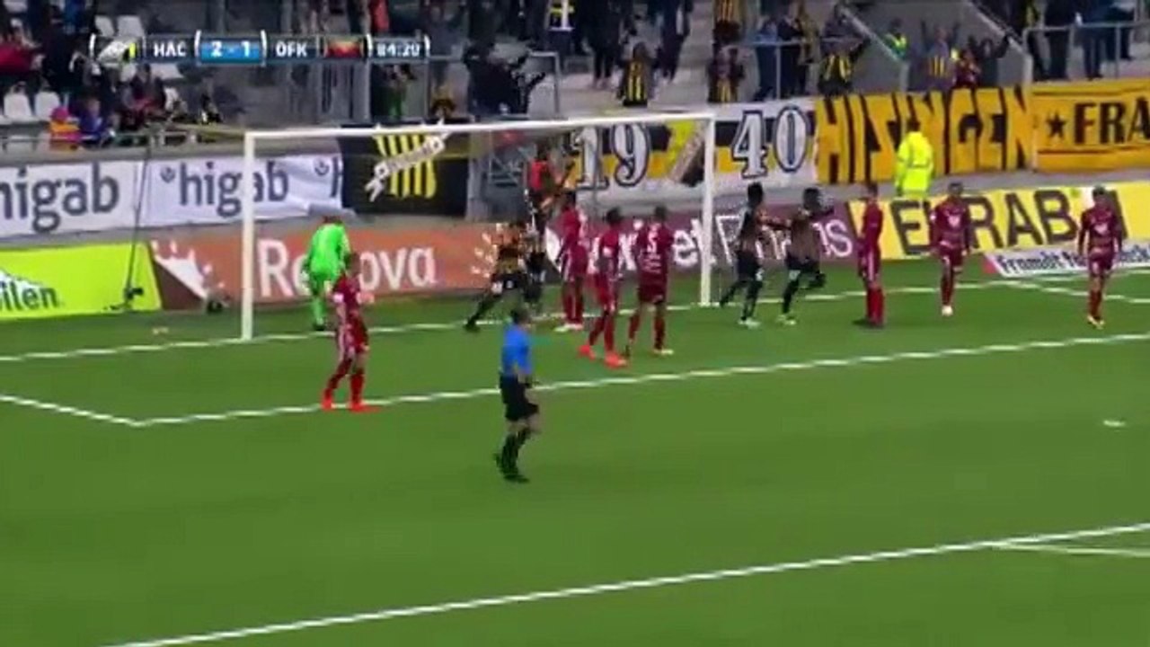 Häcken 3 - 1 Östersund