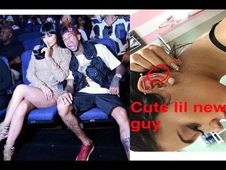 Kylie Jenner Grabs Tyga's BUTT During MTV VMAs & Shows Off Her New Ear Piercing