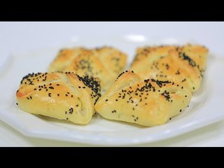 خبز بالجبنة البيضاء و الزعتر | نجلاء الشرشابي