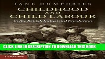[PDF] Childhood and Child Labour in the British Industrial Revolution (Cambridge Studies in