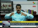 Maduro: Brasil cuenta con Venezuela y el pueblo de Chávez