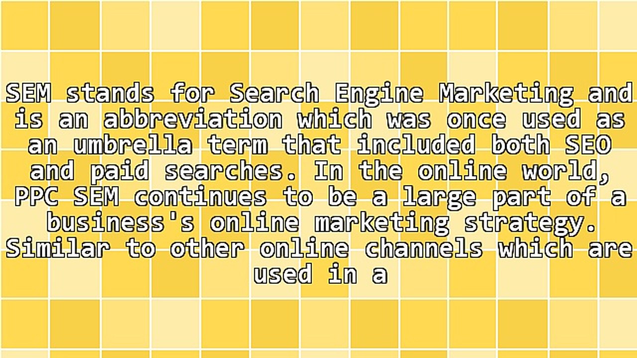 Areas to Focus on When Using PPC SEM