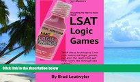 Big Deals  LSAT LOGIC GAMES: Everything You Need To Know  Best Seller Books Best Seller
