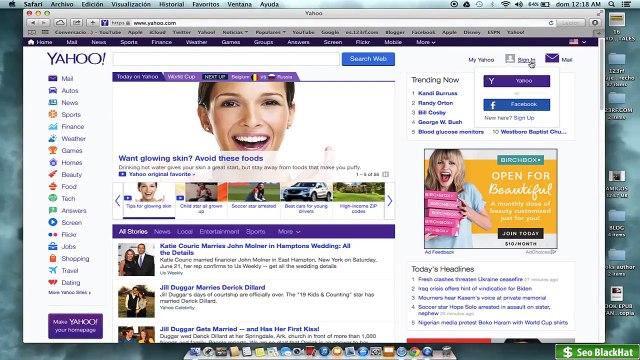 Como Crear un correo electronico de yahoo fasil y rapido en 1 Minuto (NEW)