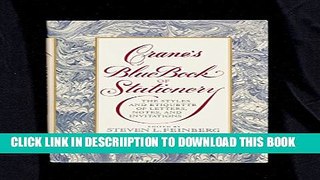 [PDF] Crane s Blue Book of Stationery Full Online