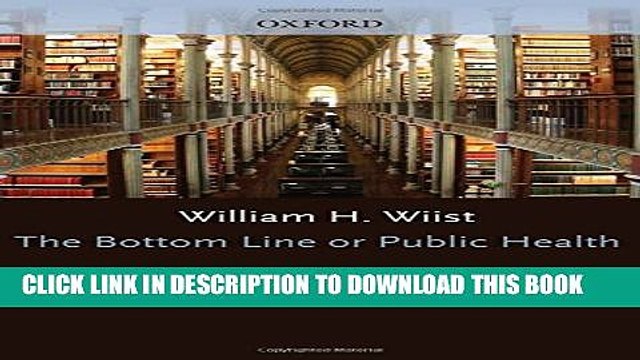 [PDF] The Bottom Line or Public Health: Tactics Corporations Use to Influence Health and Health