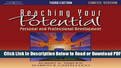 [Get] Reaching Your Potential: Concise Edition Popular New