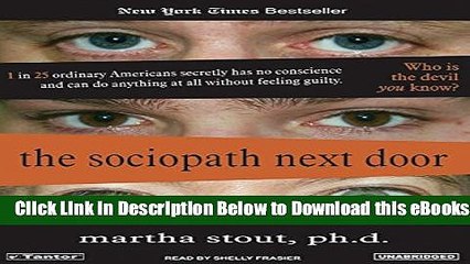 [Reads] The Sociopath Next Door: The Ruthless Versus the Rest of Us Online Books