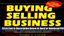 [Get] Buying   Selling a Business Popular Online