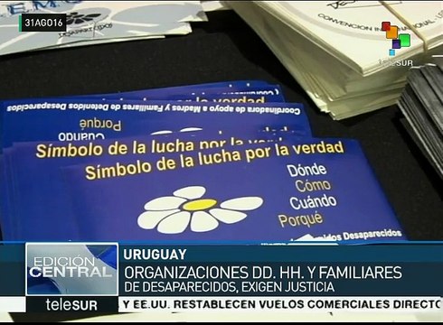 Uruguay: familiares de desaparecidos durante dictadura claman justicia