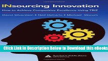 [Reads] Insourcing Innovation: How to Achieve Competitive Excellence Using TRIZ Online Books