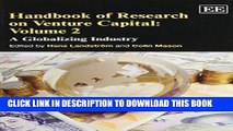 [PDF] Handbook of Research on Venture Capital, Volume 2: A Globalizing Industry (Handbooks in