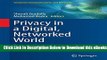 [Reads] Privacy in a Digital, Networked World: Technologies, Implications and Solutions Online Books