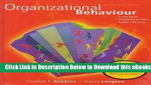 [Reads] Organizational Behaviour: Concepts, Controversies,  Applications, Third Canadian Edition