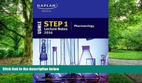 Big Deals  USMLE Step 1 Lecture Notes 2016: Pharmacology (Kaplan Test Prep)  Best Seller Books