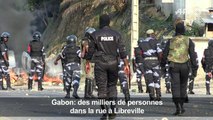 Des milliers de personnes dans la rue à Libreville