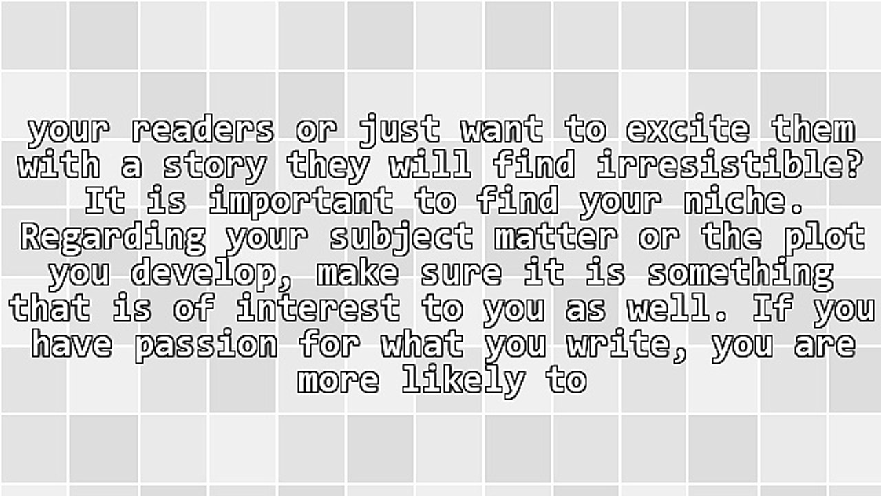 Five Easy Tips For Writing Your First Book