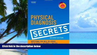 Big Deals  Physical Diagnosis Secrets with Student Consult Online Access, 2nd Edition  Best Seller