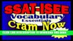 [PDF] SSAT - ISEE Prep Test VOCABULARY REVIEW Flash Cards--CRAM NOW!--SSAT - ISEE Exam Review