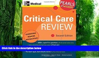 Big Deals  Critical Care Review: Pearls of Wisdom, Second Edition  Free Full Read Most Wanted
