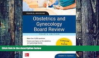 Big Deals  Obstetrics and Gynecology Board Review Pearls of Wisdom, Fourth Edition  Best Seller