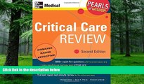 Big Deals  Critical Care Review: Pearls of Wisdom, Second Edition  Best Seller Books Best Seller