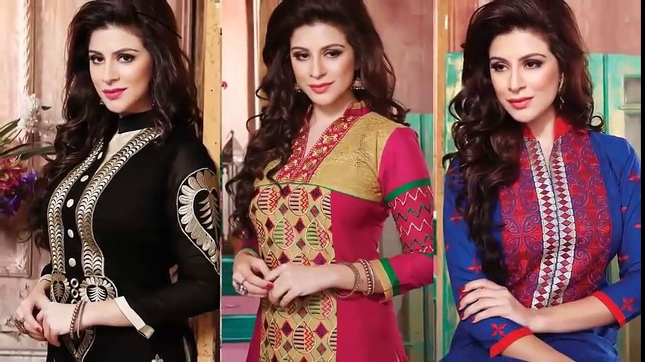 Latest Pakistani Cotton Salwar Suits Collection