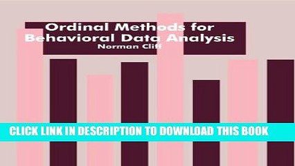 [PDF] Ordinal Methods for Behavioral Data Analysis Full Online