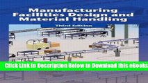 [PDF] Manufacturing Facilities Design and Material Handling (3rd Edition) Free Ebook