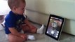 Funny baby talks with cat on iPad-Best Funny Dog Videos cute and hilarious